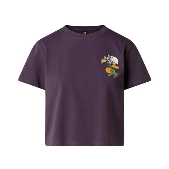 Zdjęcie produktu Koszulka damska The North Face Flora 0A8G9QG5O1 - fioletowa
