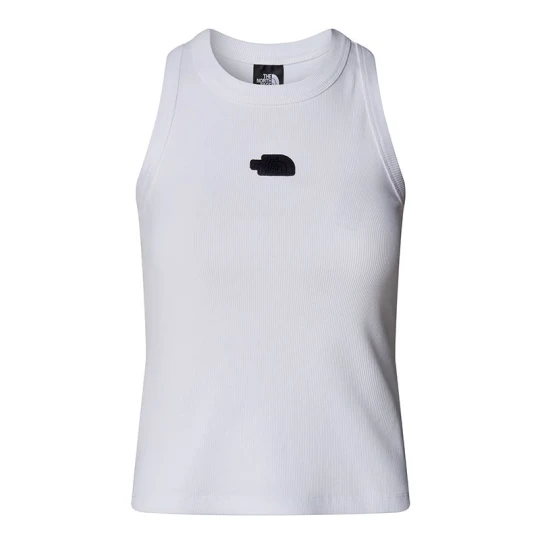 Zdjęcie produktu Koszulka damska The North Face Slim Rib Tank 0A8BVTFN41 - biała