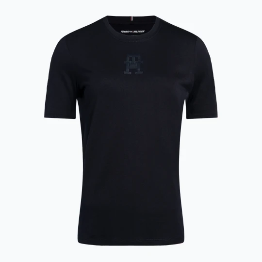 Zdjęcie produktu Koszulka damska Tommy Hilfiger Regular Th Monogram blue Granatowy