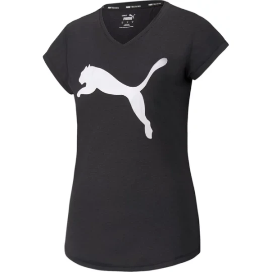 Zdjęcie produktu Koszulka damska Train Favorite Heather Cat Tee Puma Czarny