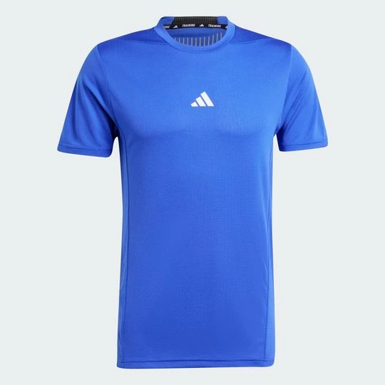 Zdjęcie produktu Koszulka Designed for Training HIIT Workout HEAT.RDY Adidas Semi Lucid Blue
