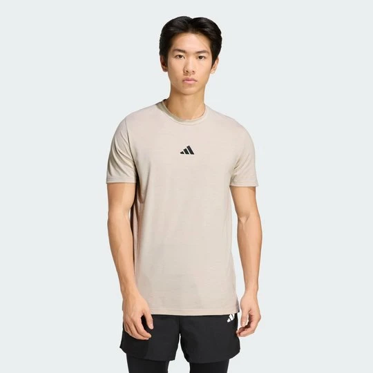 Zdjęcie produktu Koszulka Designed for Training Workout Adidas beżowy