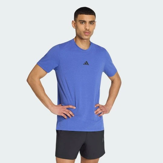 Zdjęcie produktu Koszulka Designed for Training Workout Adidas Semi Lucid Blue