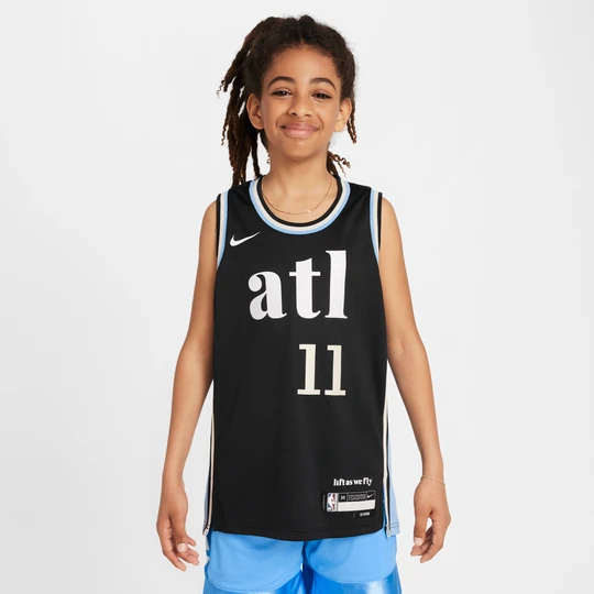 Zdjęcie produktu Koszulka dla dużych dzieci Nike Dri-FIT NBA Swingman Trae Young Atlanta Hawks City Edition 2023 / 24 - Czerń