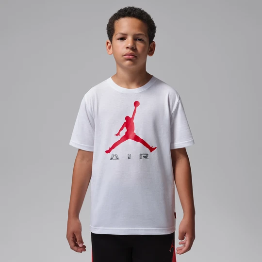 Zdjęcie produktu Koszulka dla dużych dzieci z grafiką Jordan Brooklyn - Biel