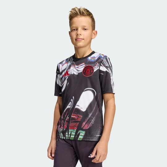 Zdjęcie produktu Koszulka dla dzieci Manchester United 25 / 26 Pre Match Adidas