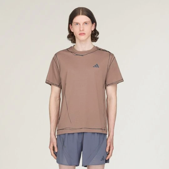 Zdjęcie produktu Koszulka do biegania adi365 SFTM Unitefit Adidas Trace Brown