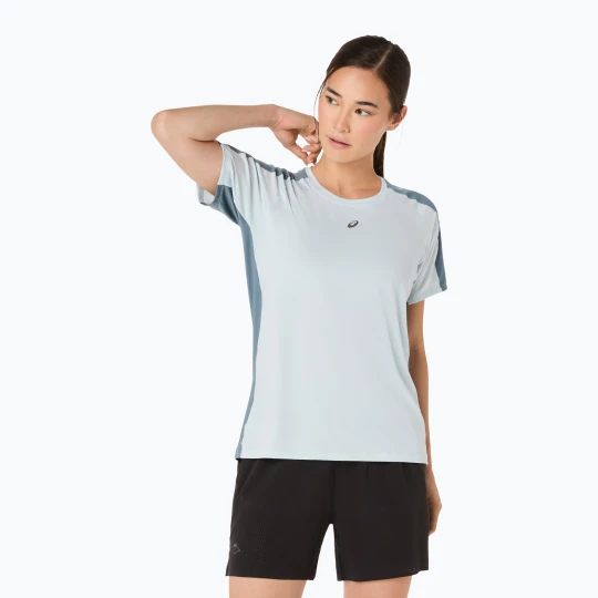Zdjęcie produktu Koszulka do biegania damska ASICS Fujitrail Elite Top cool grey / ironclad
