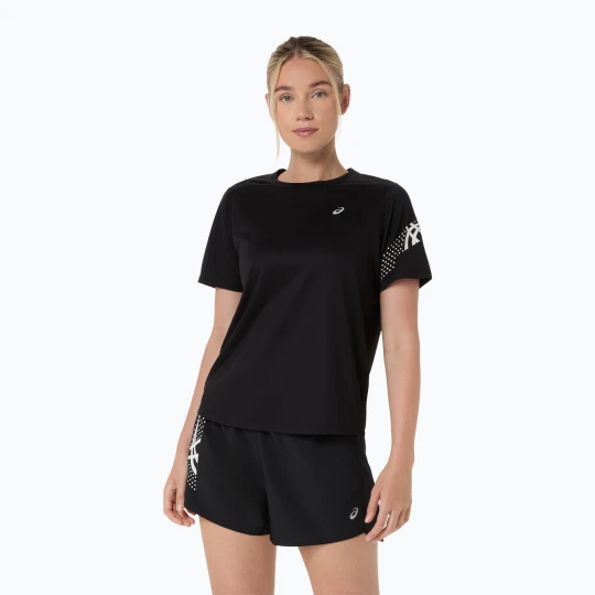 Zdjęcie produktu Koszulka do biegania damska ASICS Icon performance black