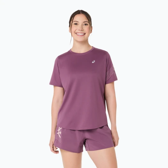 Zdjęcie produktu Koszulka do biegania damska ASICS Icon velvet purple Fioletowy