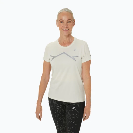Zdjęcie produktu Koszulka do biegania damska ASICS Lite-Show birch Beżowy