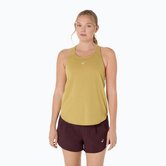 Zdjęcie produktu Koszulka do biegania damska ASICS Road Tank lemongrass Żółty