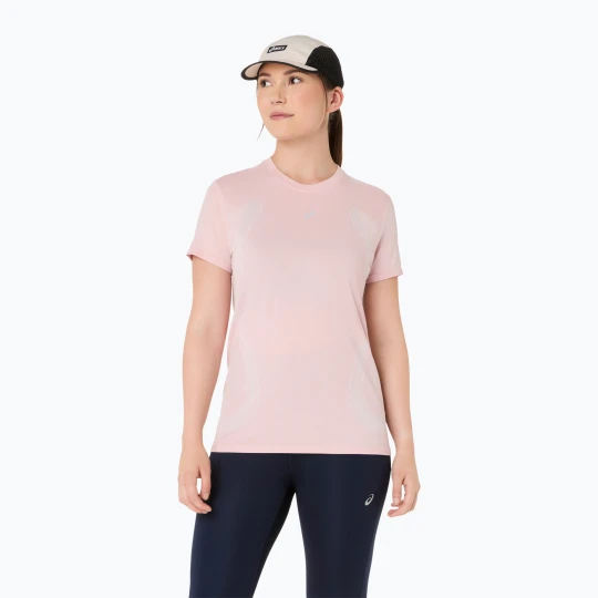 Zdjęcie produktu Koszulka do biegania damska ASICS Seamless morganite / crystal pink