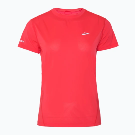 Zdjęcie produktu Koszulka do biegania damska Brooks Sprint Free 3.0 neo cayenne Pomarańczowy