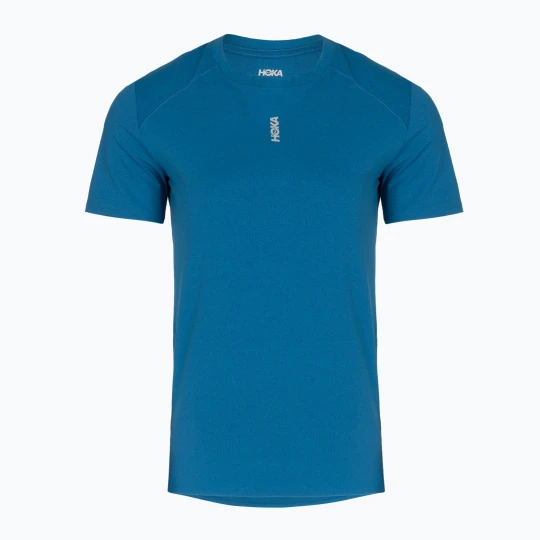 Zdjęcie produktu Koszulka do biegania damska HOKA EveryRun Short Sleeve night glow blue