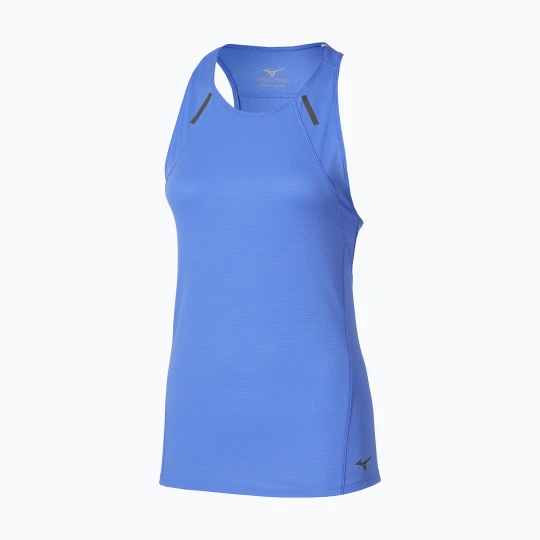 Zdjęcie produktu Koszulka do biegania damska Mizuno Active DryAeroFlow Tank Top ultramarie Niebieski