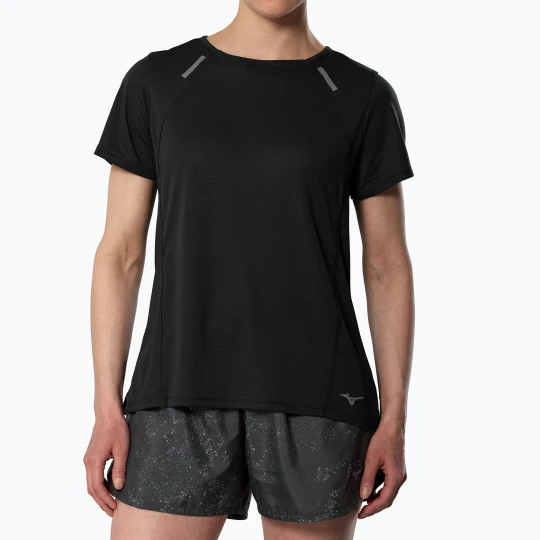 Zdjęcie produktu Koszulka do biegania damska Mizuno Active DryAeroFlow Tee black