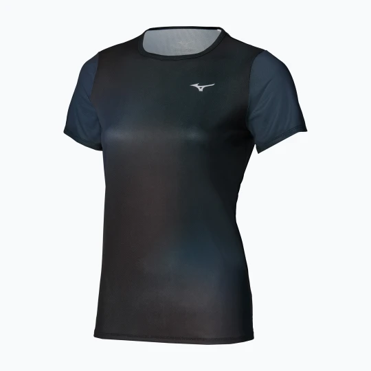 Zdjęcie produktu Koszulka do biegania damska Mizuno Core Graphic Short Sleeve insignia blue Granatowy