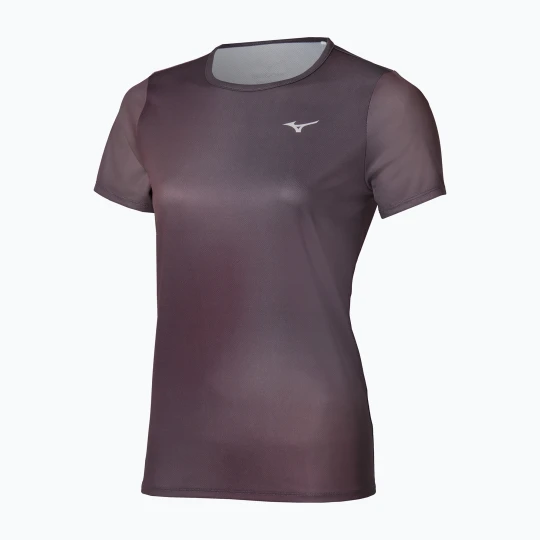 Zdjęcie produktu Koszulka do biegania damska Mizuno Core Graphic Short Sleeve phantom Szary