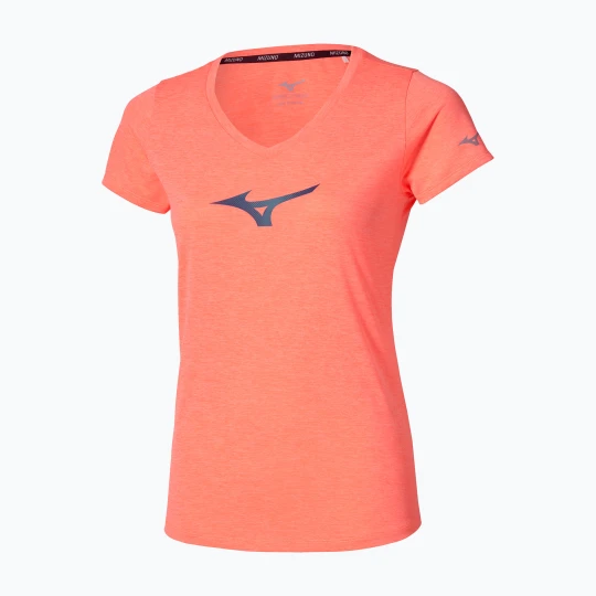 Zdjęcie produktu Koszulka do biegania damska Mizuno Core Runbird Desert Flower Różowy