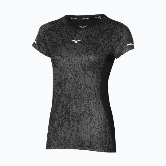 Zdjęcie produktu Koszulka do biegania damska Mizuno Premium Aero Tee black