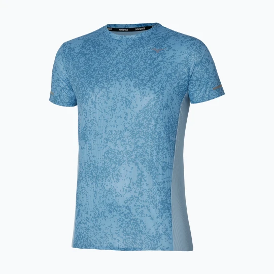 Zdjęcie produktu Koszulka do biegania damska Mizuno Premium Aero Tee parisian blue