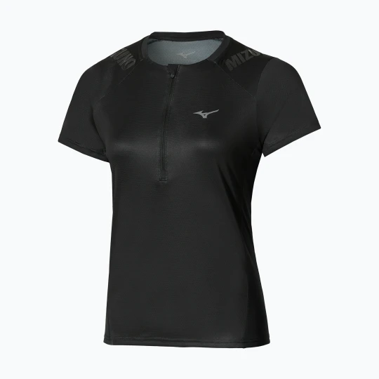 Zdjęcie produktu Koszulka do biegania damska Mizuno Trail Graphic Tee black