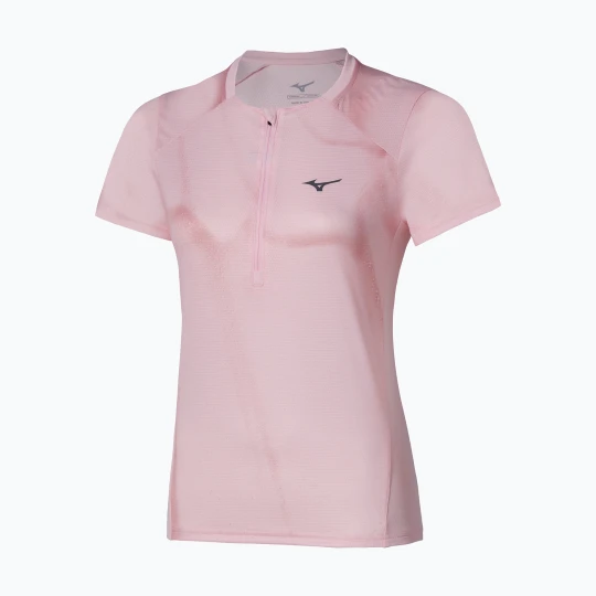 Zdjęcie produktu Koszulka do biegania damska Mizuno Trail Graphic Tee pinkesque