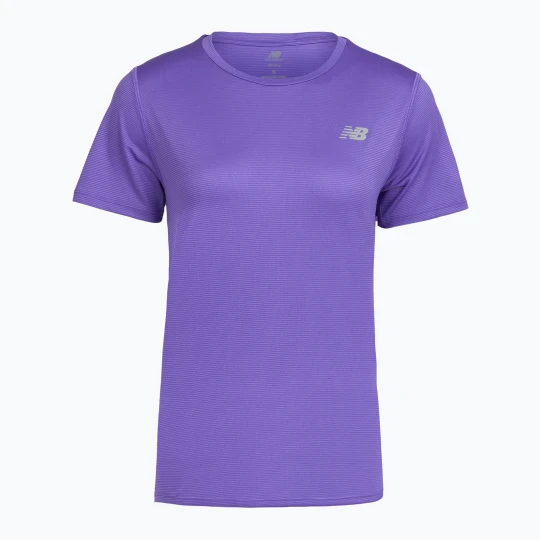 Zdjęcie produktu Koszulka do biegania damska New Balance Essentials electric purple Fioletowy