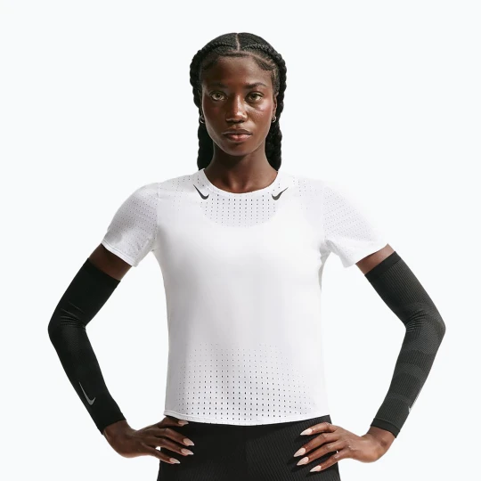 Zdjęcie produktu Koszulka do biegania damska Nike AeroSwift white/black