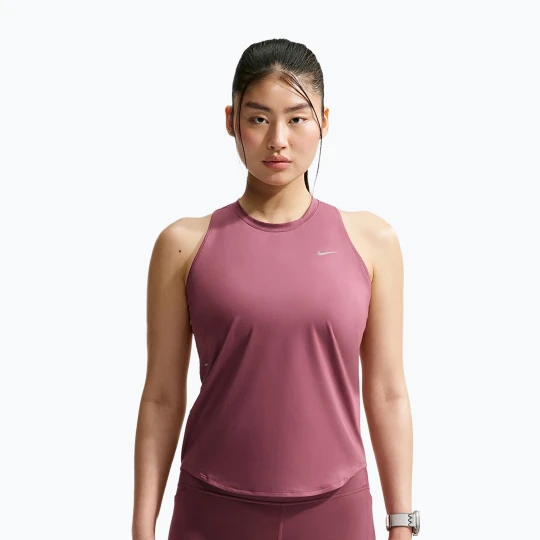 Zdjęcie produktu Koszulka do biegania damska Nike Swift Dri-Fit Tank Top pink smoke