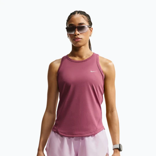 Zdjęcie produktu Koszulka do biegania damska Nike Tempo Dri-Fit Tank Top pink smoke
