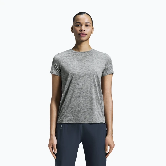Zdjęcie produktu Koszulka do biegania damska On Core-T heather gray Szary