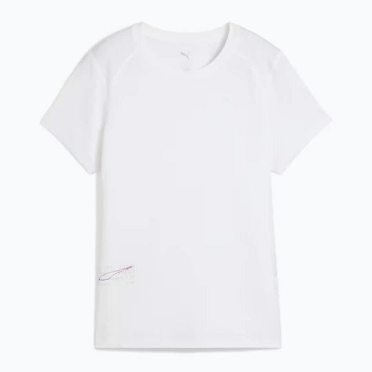 Zdjęcie produktu Koszulka do biegania damska PUMA Run Graphic Mesh Tee puma white