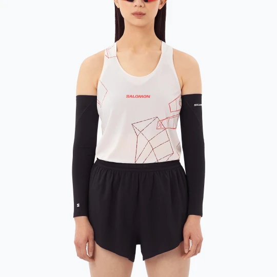 Zdjęcie produktu Koszulka do biegania damska Salomon S / Lab Speed Tee lilac ash Biały