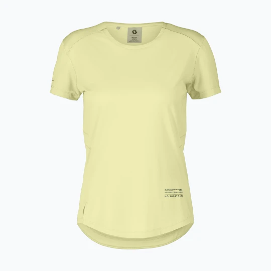 Zdjęcie produktu Koszulka do biegania damska SCOTT Endurance Tech pastel yellow
