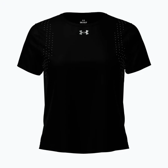 Zdjęcie produktu Koszulka do biegania damska Under Armour Velociti Pro black / black / metallic silver