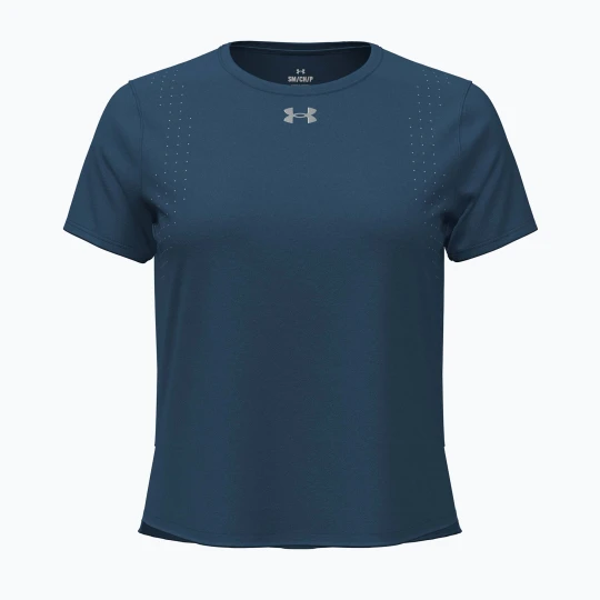 Zdjęcie produktu Koszulka do biegania damska Under Armour Velociti Pro wham blue / hyper green / white