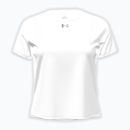 Zdjęcie produktu Koszulka do biegania damska Under Armour Velociti Pro white/white/black