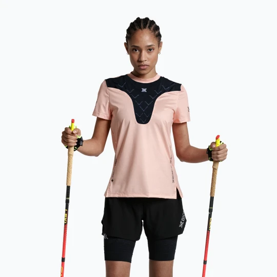 Zdjęcie produktu Koszulka do biegania damska X-Bionic Corefusion Run Shirt fresh peach Różowy