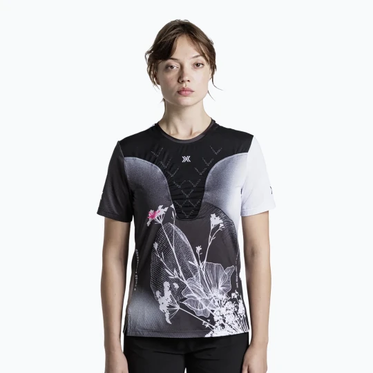 Zdjęcie produktu Koszulka do biegania damska X-Bionic Corefusion Run Shirt yinyang / x black / x white