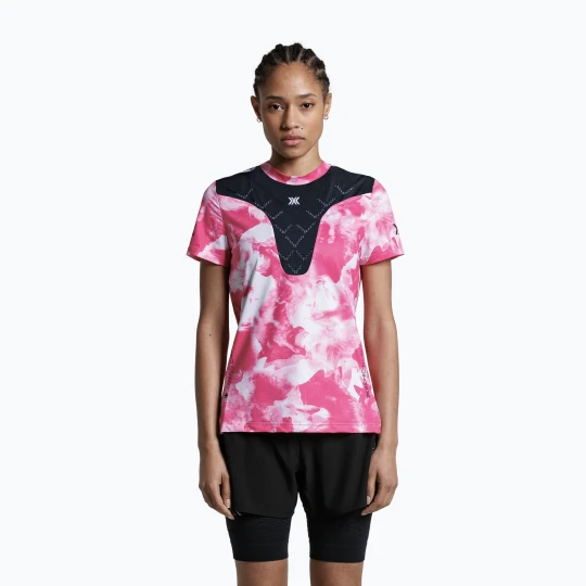 Zdjęcie produktu Koszulka do biegania damska X-Bionic Corefusion Run wolfpack / white / neo pink
