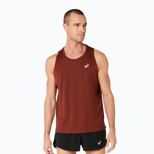 Zdjęcie produktu Koszulka do biegania męska ASICS Core Singlet singed red