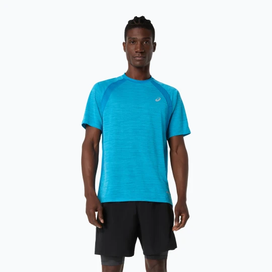 Zdjęcie produktu Koszulka do biegania męska ASICS Road aegean blue