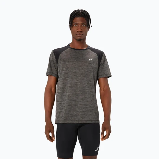 Zdjęcie produktu Koszulka do biegania męska ASICS Road Top performance black Szary