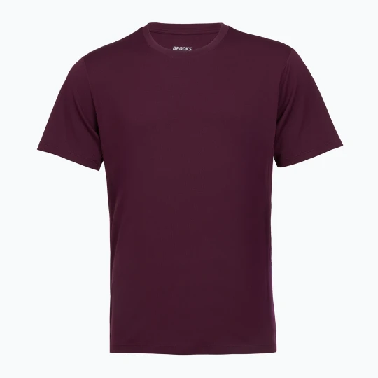 Zdjęcie produktu Koszulka do biegania męska Brooks Dash burgundy blaze Bordowy