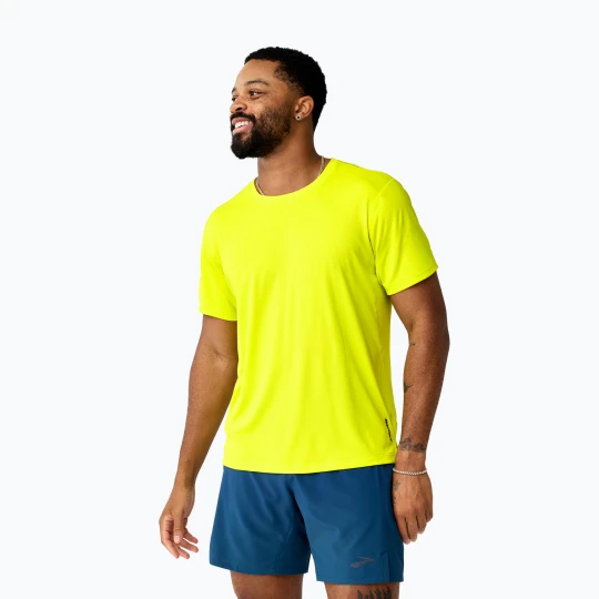 Zdjęcie produktu Koszulka do biegania męska Brooks Dash Short Sleeve green