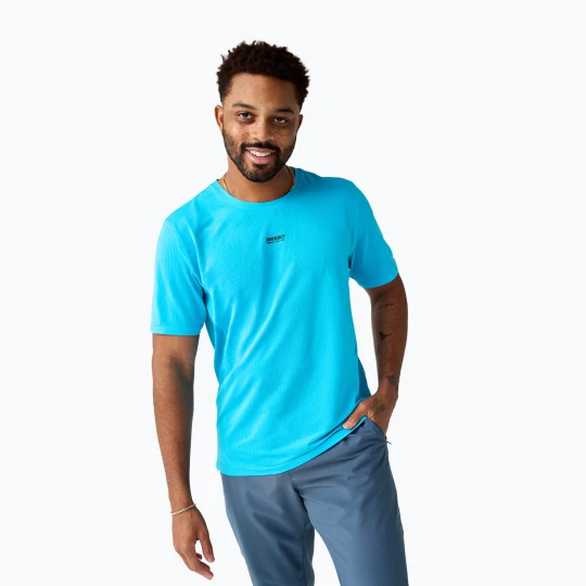 Zdjęcie produktu Koszulka do biegania męska Brooks Highpoint 2.0 blazing blue / atomic blue