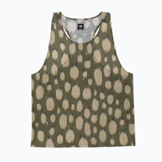 Zdjęcie produktu Koszulka do biegania męska Ciele Athletics ICNSinglet Cheetah kombu Zielony