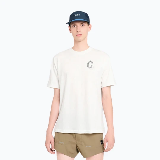 Zdjęcie produktu Koszulka do biegania męska Ciele Athlteics NSP HV ''C" off white